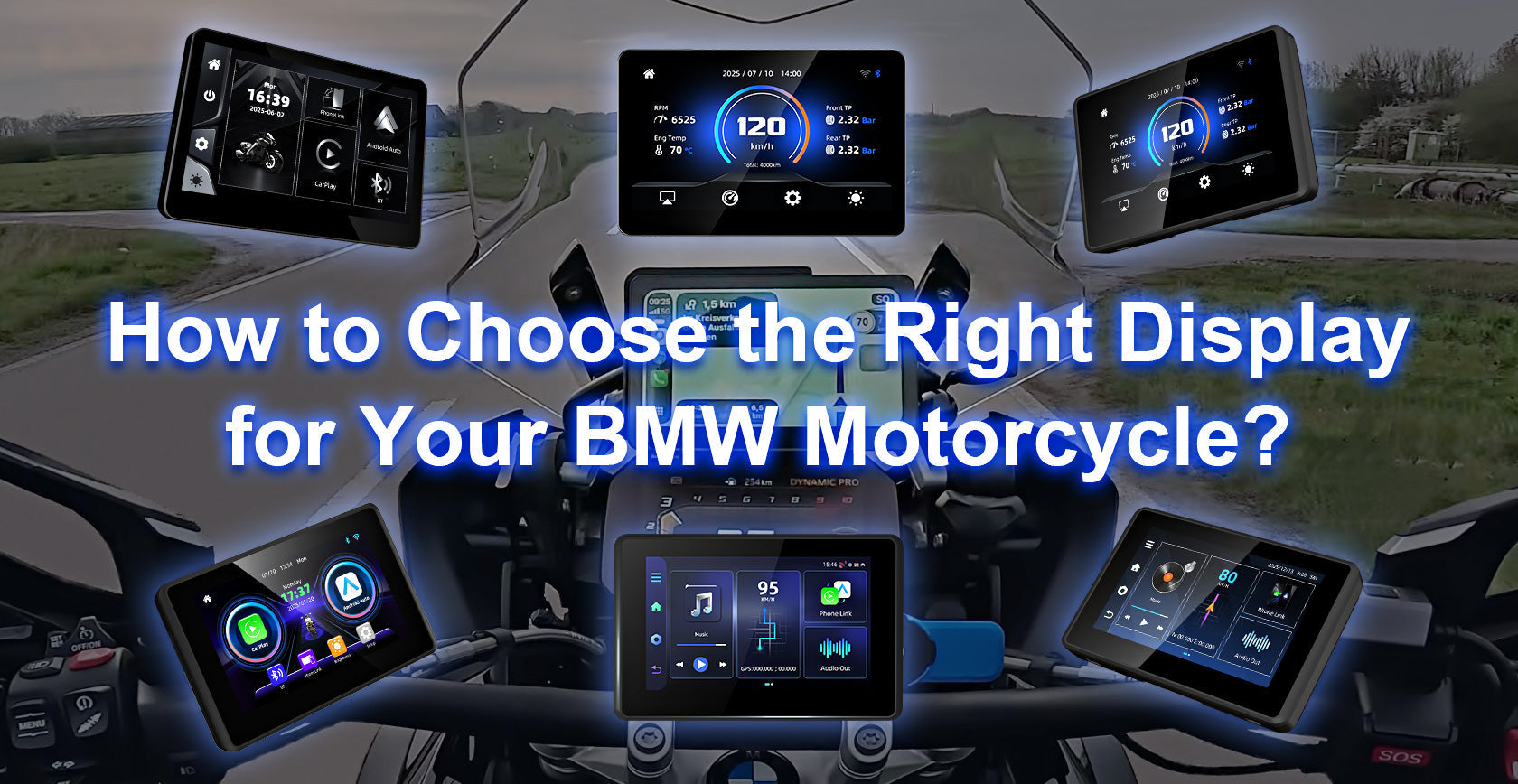 How to Choose the Best Motorcycle Display for BMW Motorcycles in 2026 | Linkifun Buying Guide