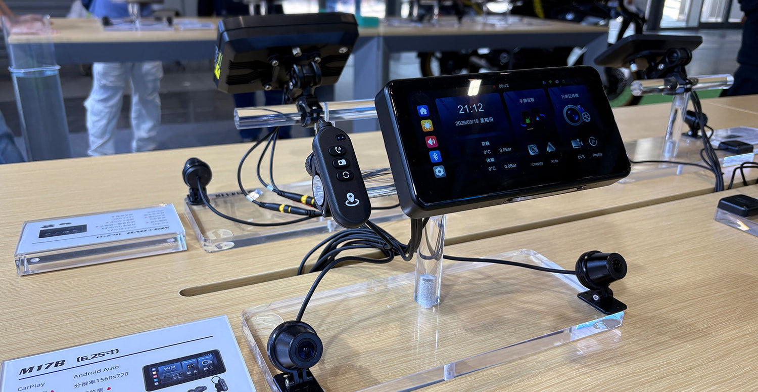 Linkifun Motorcycle Smart Displays at CIMP Shenzhen & Global Sources Hong Kong