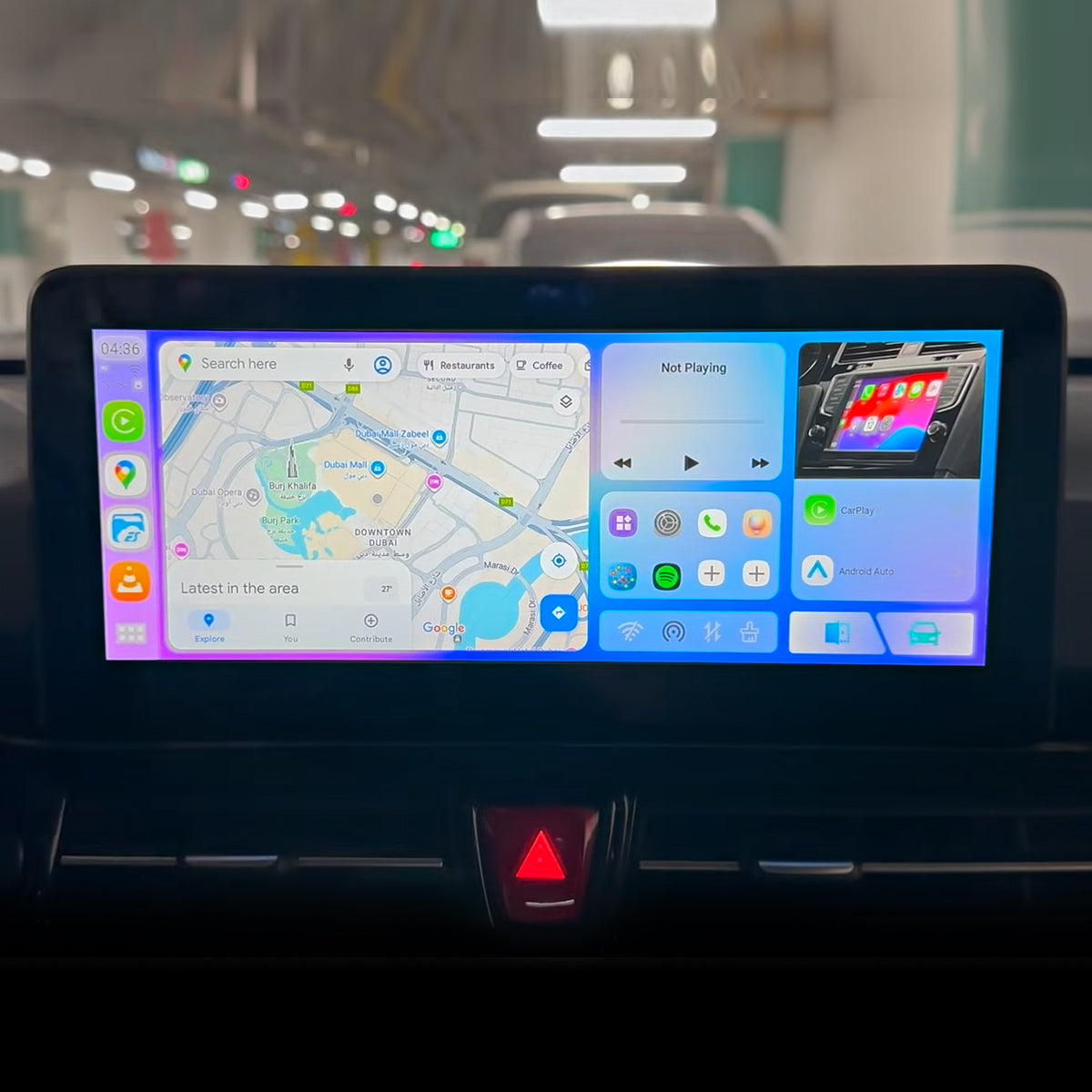 Linkifun Android 15 Smart Box Series for cars, featuring high-speed performance, large memory, Google Play apps, and advanced in-car entertainment