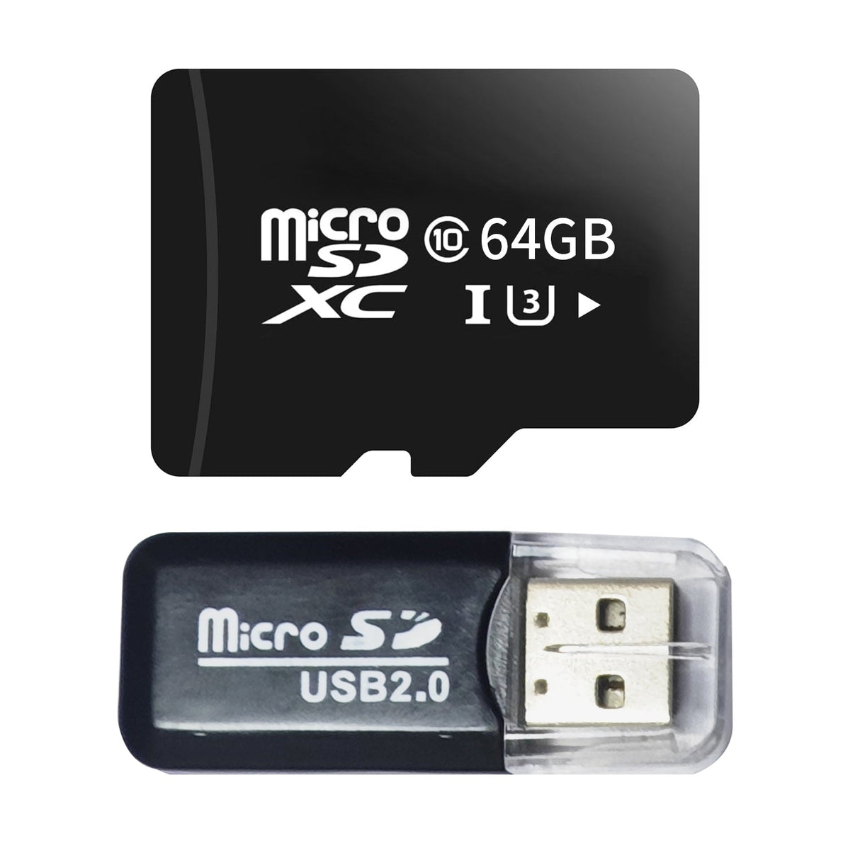 🎁 64GB Micro SDXC Memory Card, Read Speed up to 70 MB/s, Write speed up to 33mb/s and Memory Card Reader (100% off)