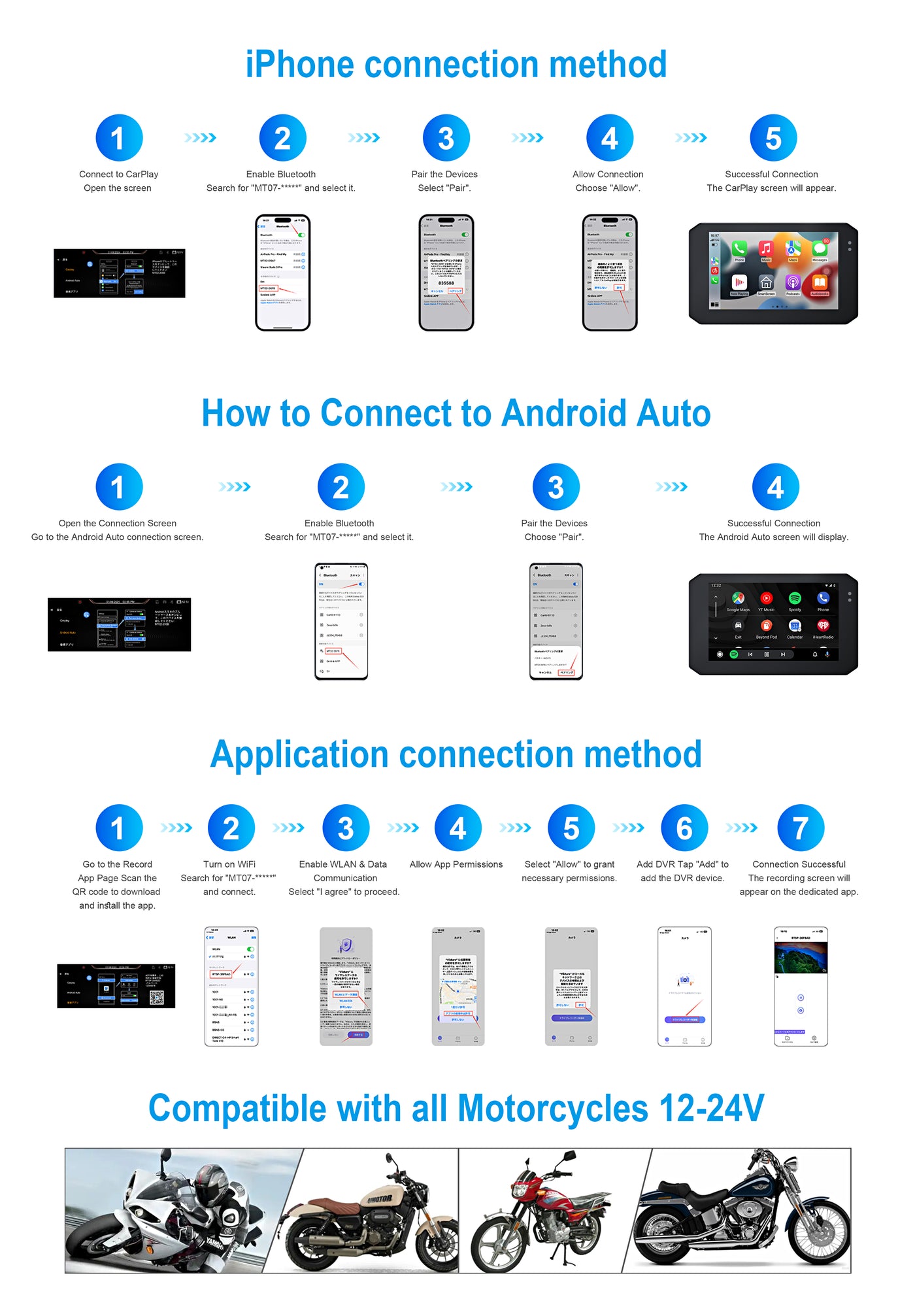 Linkifun-M100-Portable-Motorcycle-Dash-Cam-with-Wireless-CarPlay-Android_Auto-5.5_Touch_Screen-Dual_Cameras-IP67-Waterproof_-Dustproof-HD_1080p-64GB-TF-Card-compatible-list-2