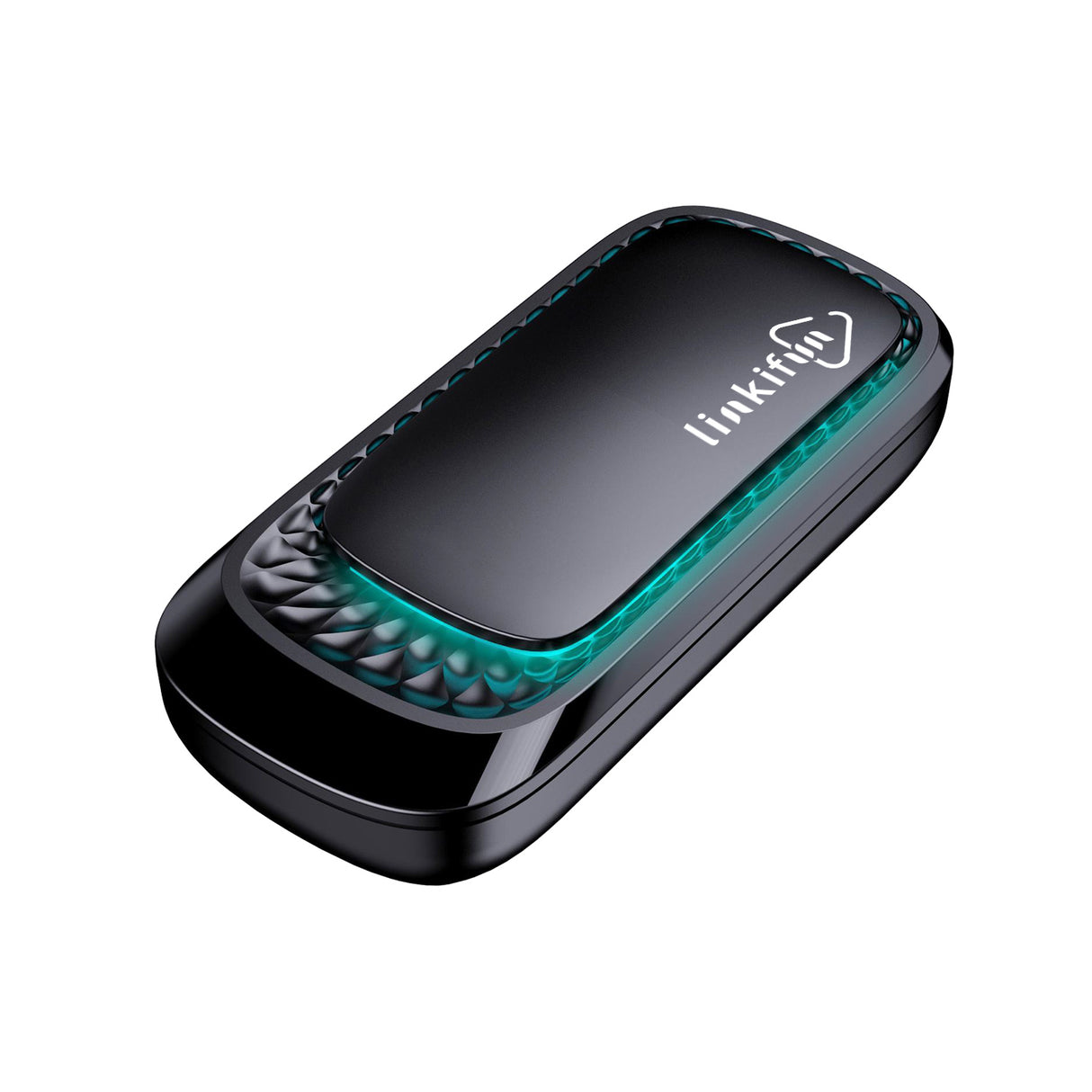 Linkifun™ RGB Mini Wireless Carplay/Android Auto Adapter with Ambient Lighting