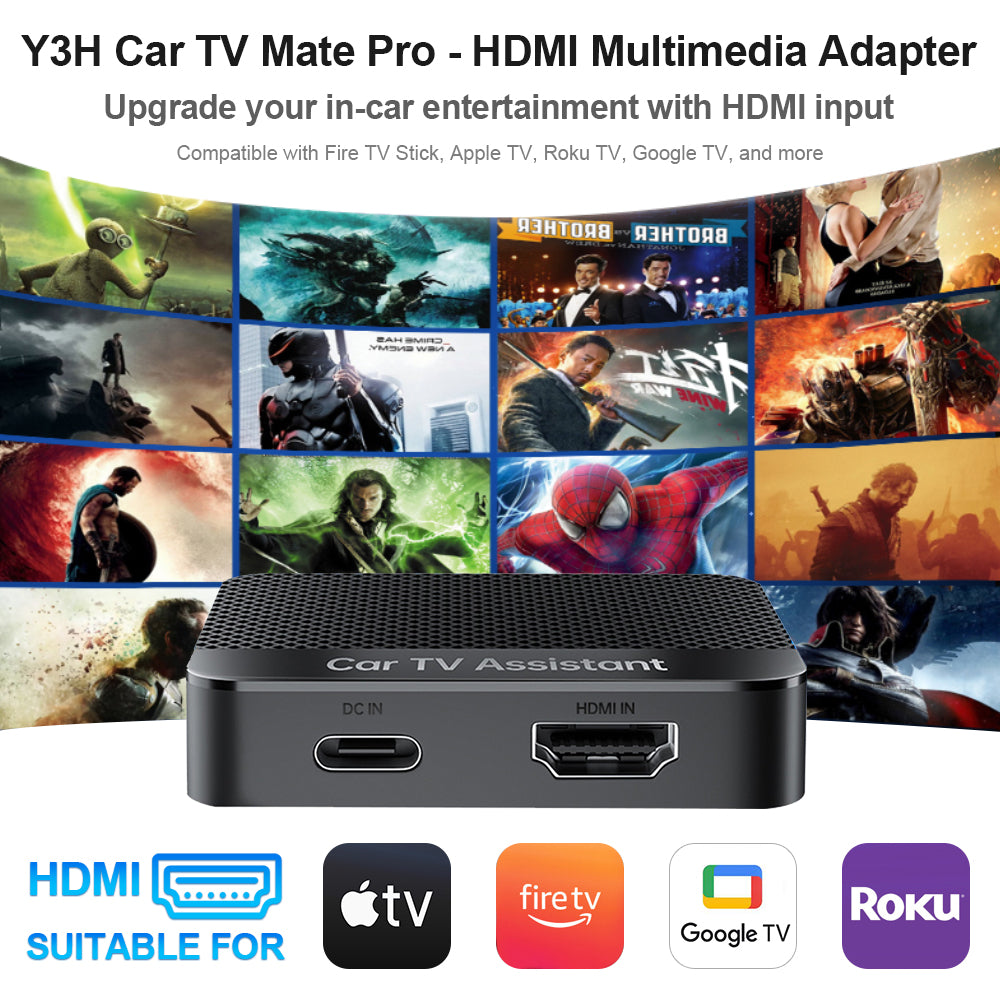 Linkifun Y3H Wireless CarPlay Adapter turns wired CarPlay into wireless, supports navigation, music, and phone calls, no cables needed.