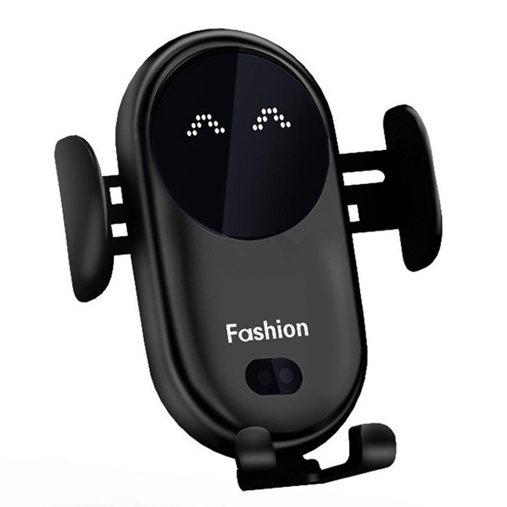 Smart Automatic Infrared Sensing Wireless Fast Charging Car Mount for Smartphones