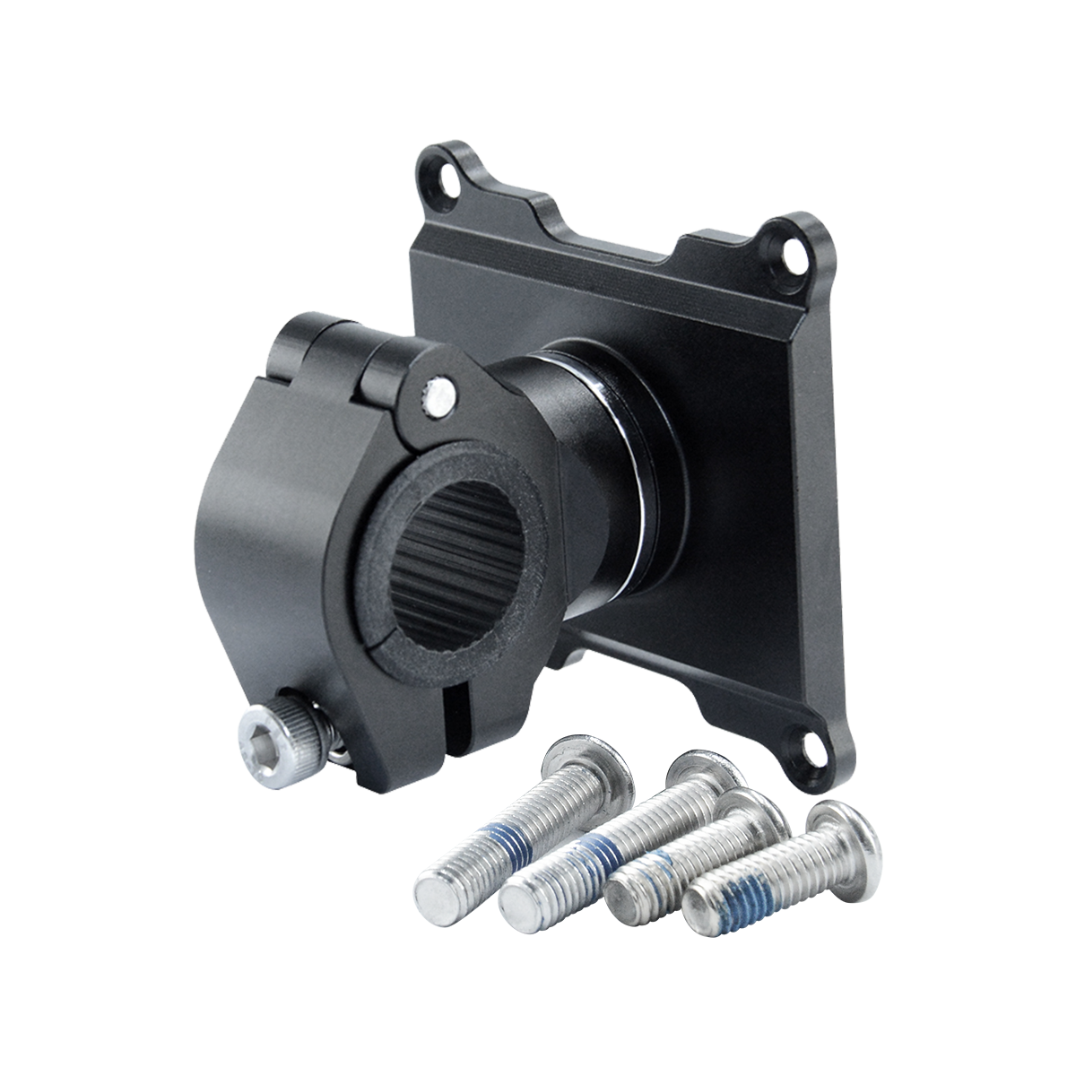 Linkifun™ 360° Rotating Mount Bracket for MT15 / MT15A / MT7A / MT9A Motorcycle Displays – Adjustable Crossbar Clamp