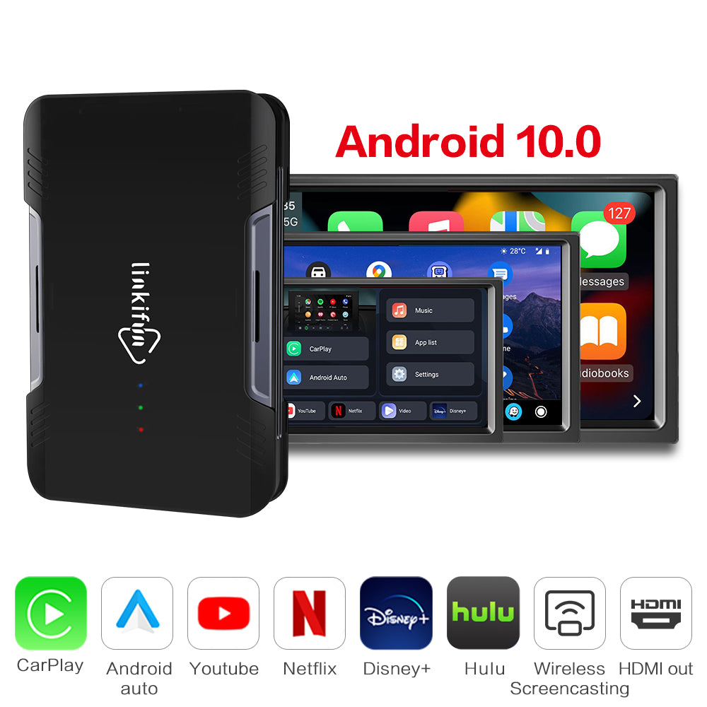 Linkifun™ GT2 Wireless Carplay/ Android Auto Video Box