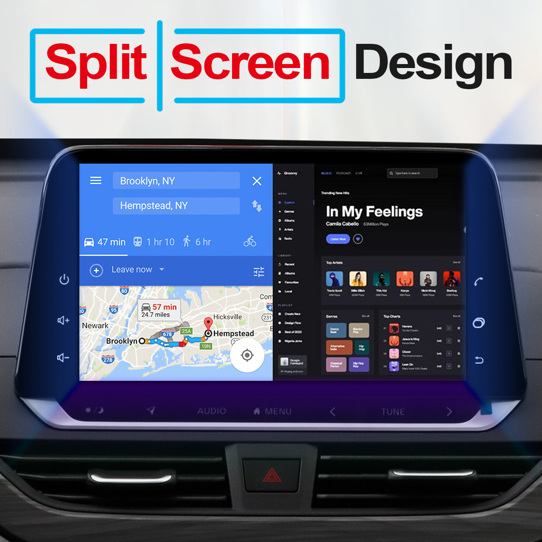 Linkifun™ Z4 Android 10 Smart AI Box Wireless Carplay/ Android Auto Adapter with HDMI