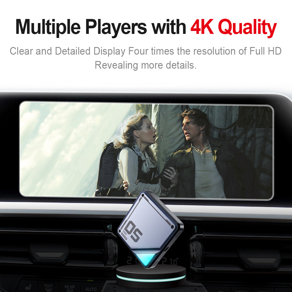 Linkifun™ L8 Carplay Android AI Box for BMW/ Mini Cooper - Customizable System ID6/ID7/ID8/ID8.5/ID9