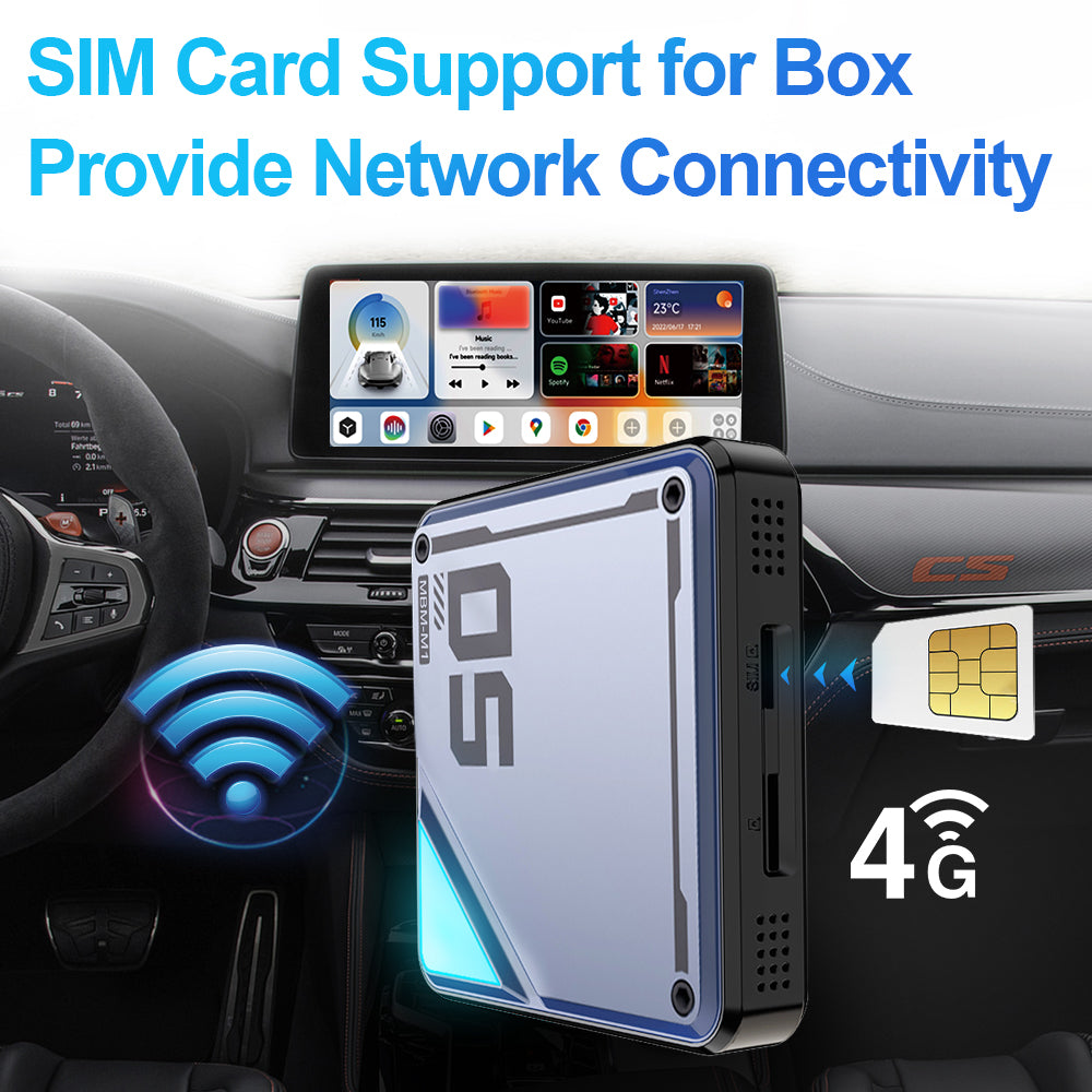 Linkifun™ L8 Carplay Android AI Box for BMW/ Mini Cooper - Customizable System ID6/ID7/ID8/ID8.5/ID9