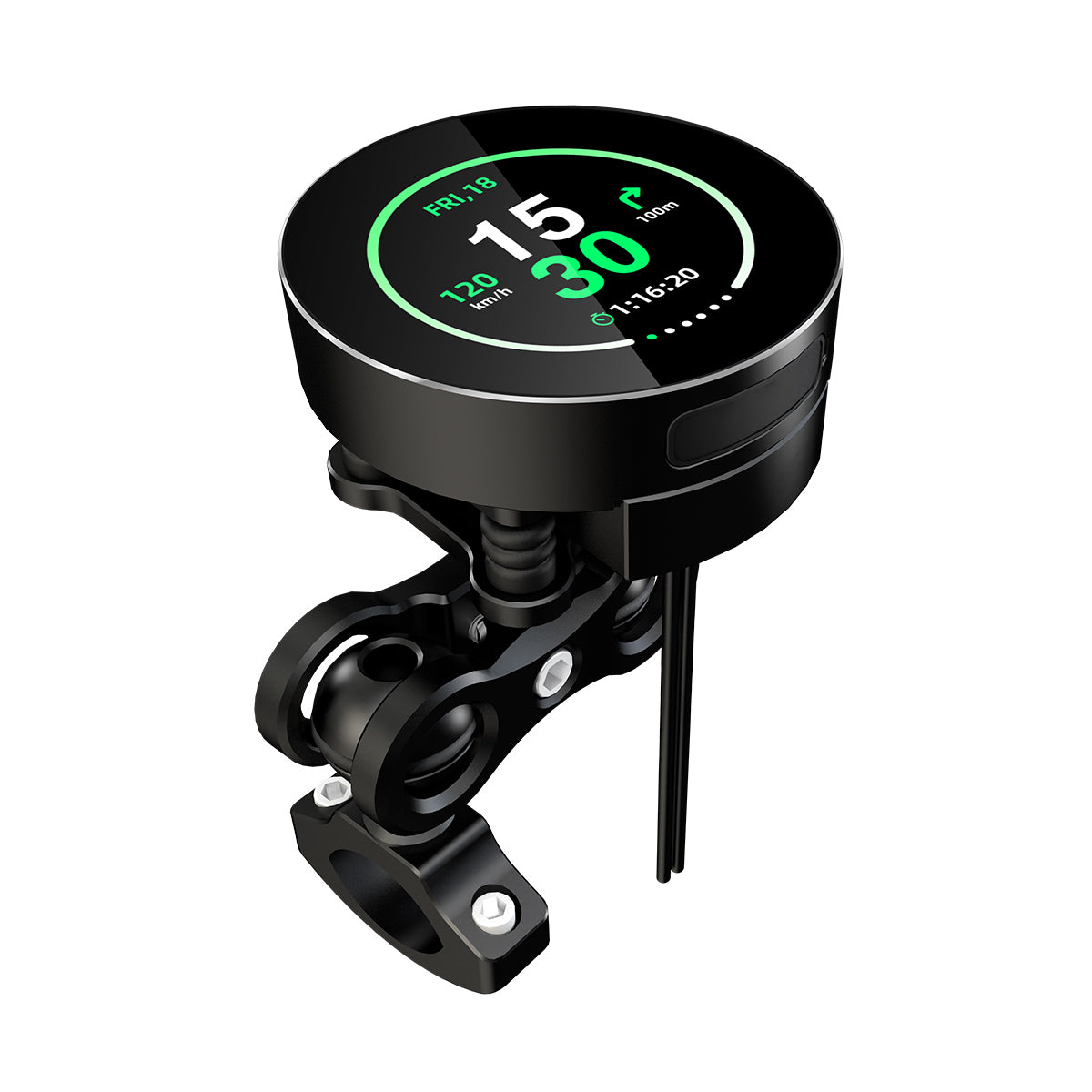 Linkifun™ M0 Motorcycle GPS Navigator – Compact Waterproof Smart Navigation Device with Simplified Display & Glove-Friendly Control (Works with Carbit Ride)