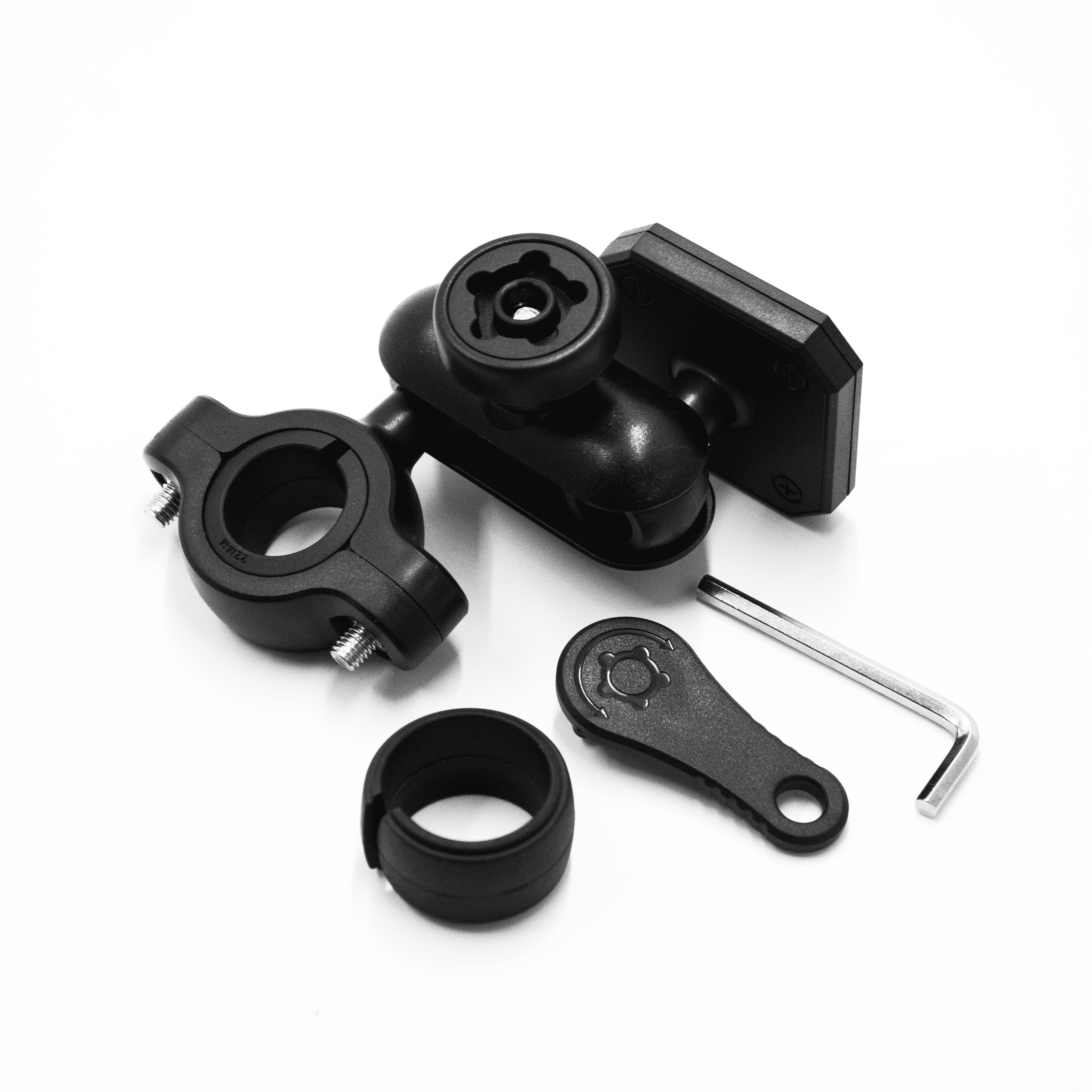 Linkifun™ Magnetic Quick-Release Mount for Motorcycle Navigation Screens, Replacement Bracket for Compatible Fixed-Mount Models