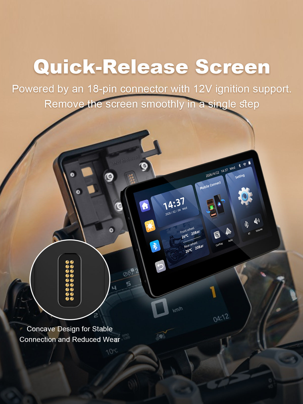Linkifun MT13A 6.2 inch navigation screen for BMW plug and play installation