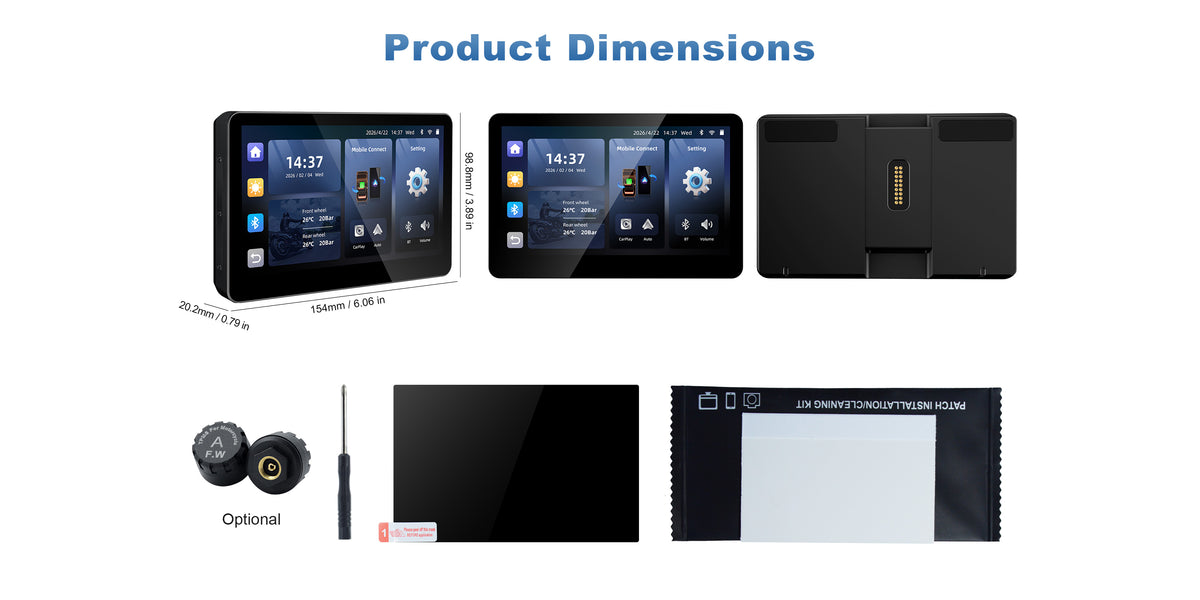Linkifun MT13A 6.2 inch navigation screen for BMW product specifications desktop view