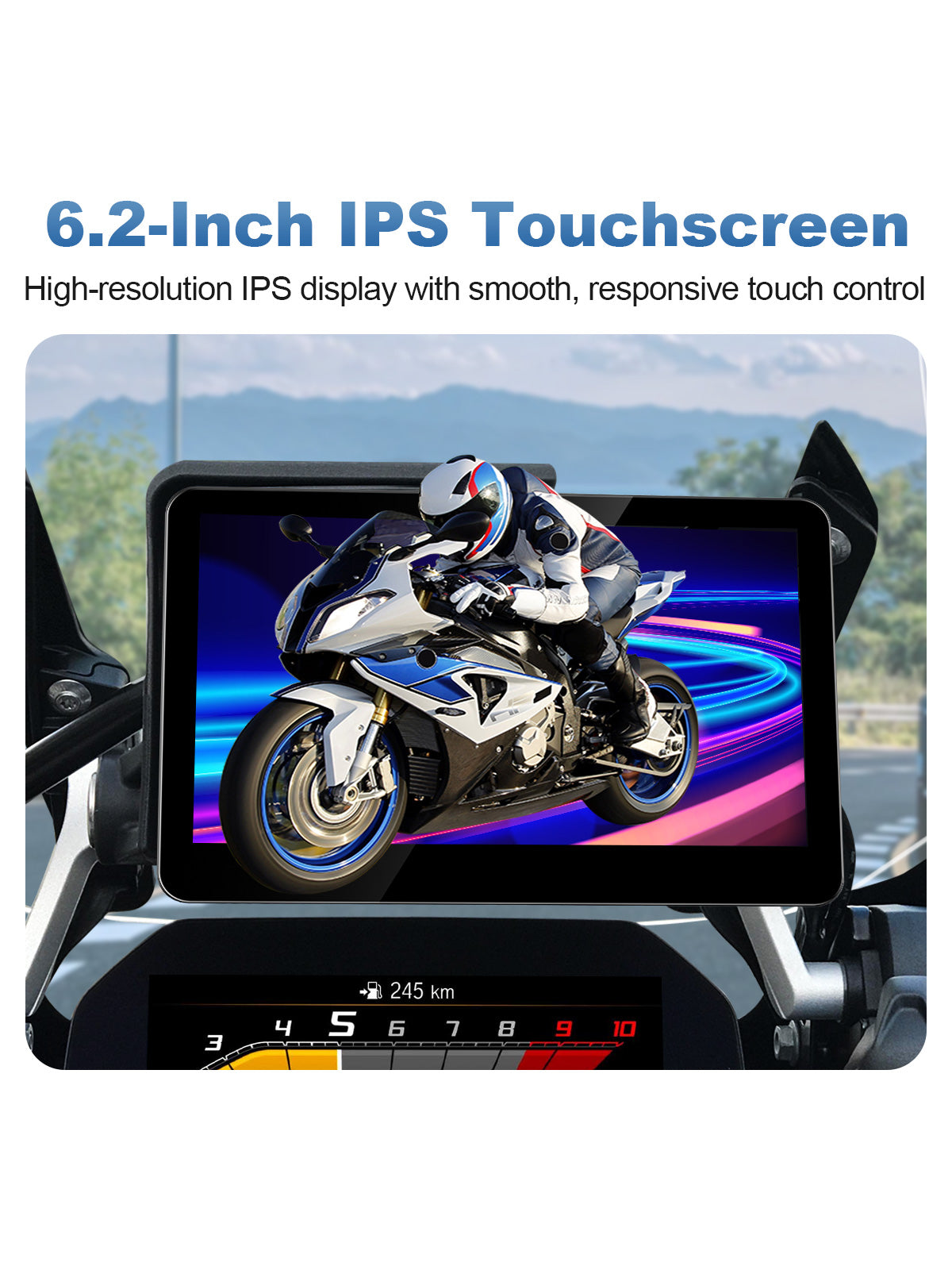 Linkifun MT13A 6.2 inch navigation screen for BMW touchscreen display interface