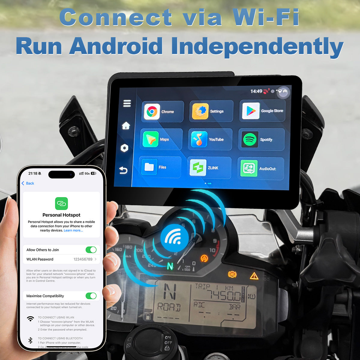 Linkifun™ MT13C 6.2" Android 14 Display for BMW – Google Play, GPS, CarPlay/Android Auto & Optional TPMS