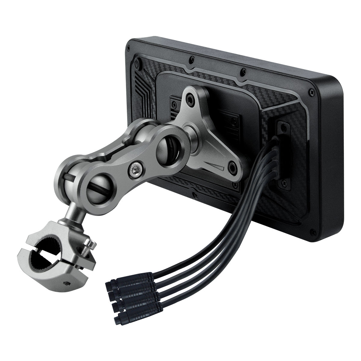 Linkifun™ MT17A 6.25" Motorcycle Dash Cam with Wireless CarPlay & Android Auto, Built-in GPS, DVR & TPMS