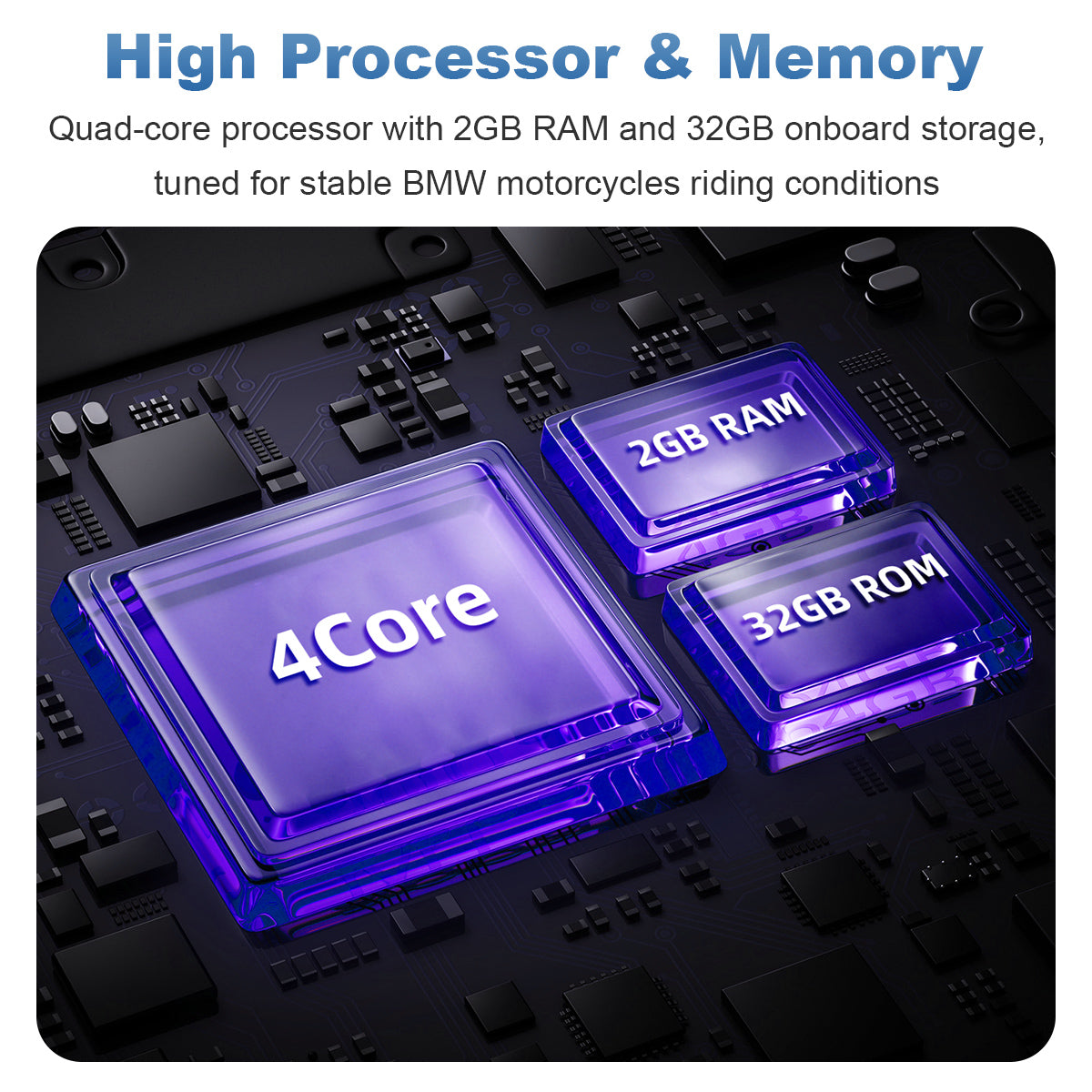 Linkifun™ MT3D 5" Android 13 Motorcycle Smart Display for BMW Motorcycles – GPS, Wi-Fi, Wireless CarPlay & Android Auto