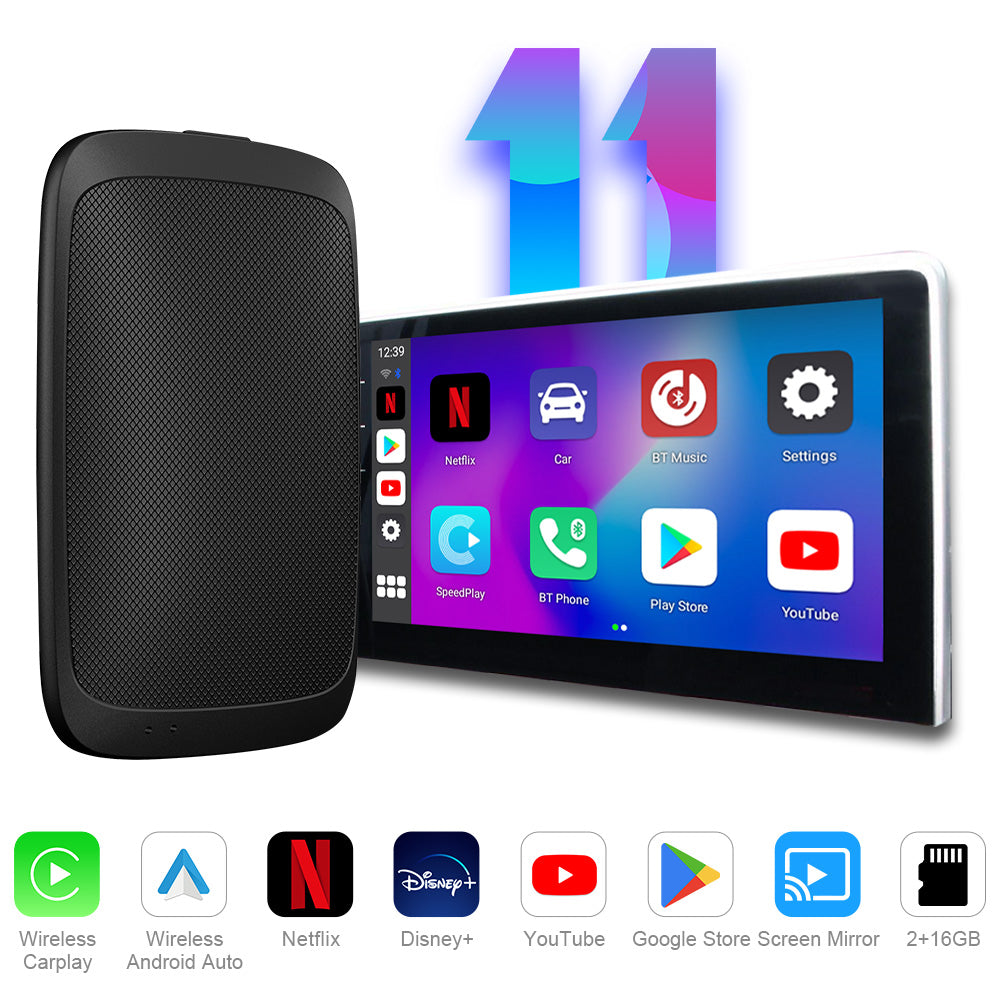 Linkifun™ G4 Android 11 Smart AI Box 4 in 1 CarPlay & Android Auto Wireless Adapter Support Mirroring