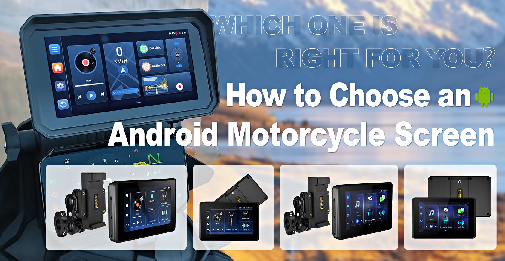How to Choose the Best Android Motorcycle Navigation Screen for Your Ride