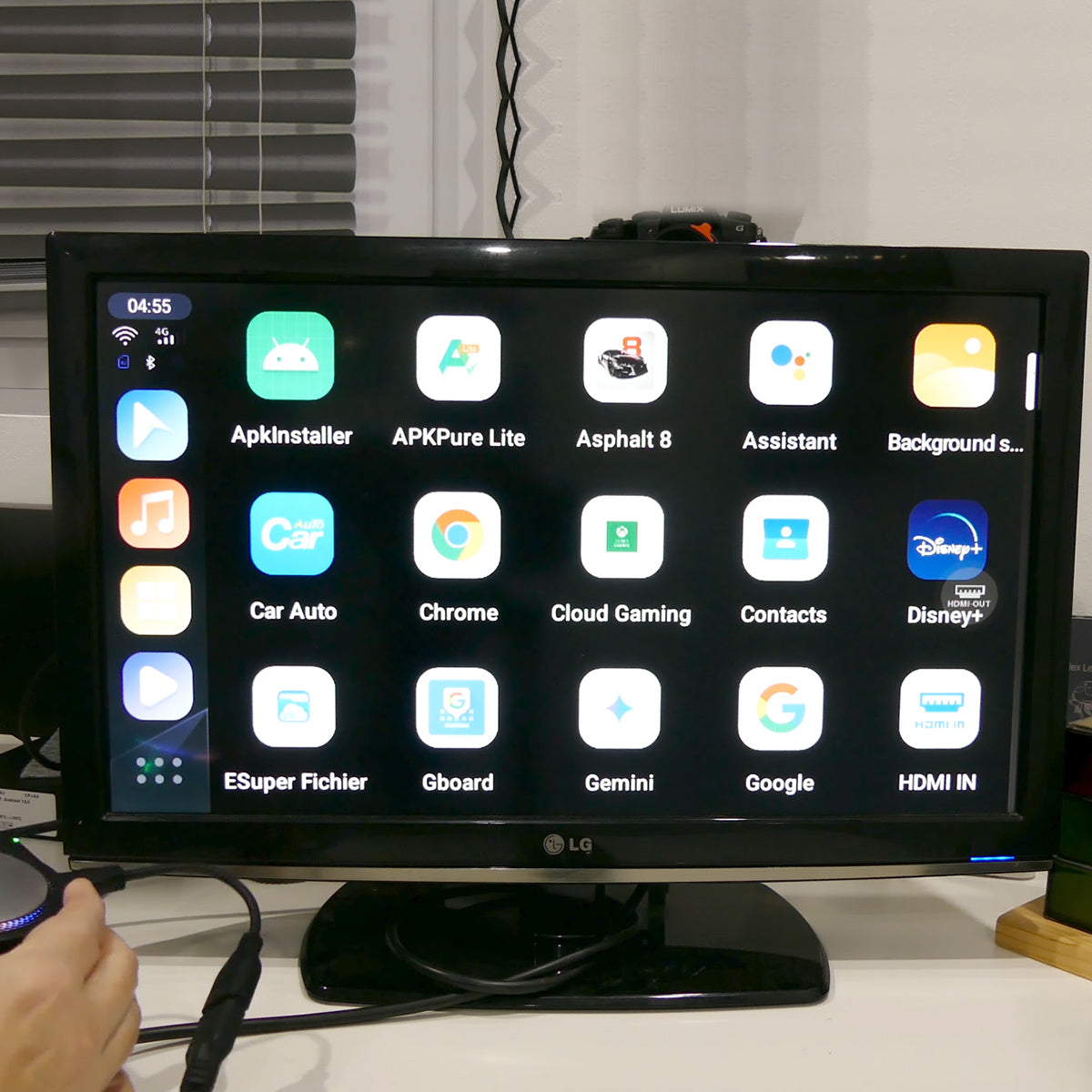 Linkifun HDMI CarPlay Box Series for cars, featuring Android-powered AI boxes with HDMI connectivity, Google Play apps, and immersive in-car entertainment