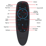Linkifun™ G10S PRO Wireless Air Mouse Remote with Bluetooth 5.0, USB Port, Google Voice, and Backlit Keyboard – 2.4GHz