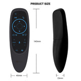 Linkifun™ G10S PRO Wireless Air Mouse Remote with Bluetooth 5.0, USB Port, Google Voice, and Backlit Keyboard – 2.4GHz