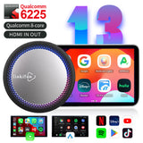 Linkifun™ GT7H Android 13 Smart AI Box Wireless CarPlay/Android Auto Adapter with Ambient Lighting and HDMI Out