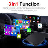Linkifun™ GT7 Android 13 Smart AI Box Wireless CarPlay/Android Auto Adapter