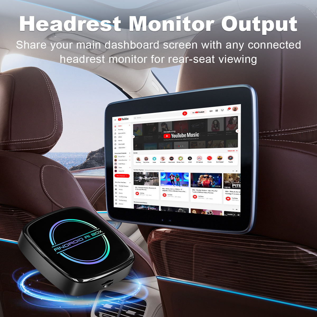 Linkifun™ GT8D Android 15 Smart AI Box – Wireless CarPlay/Android Auto