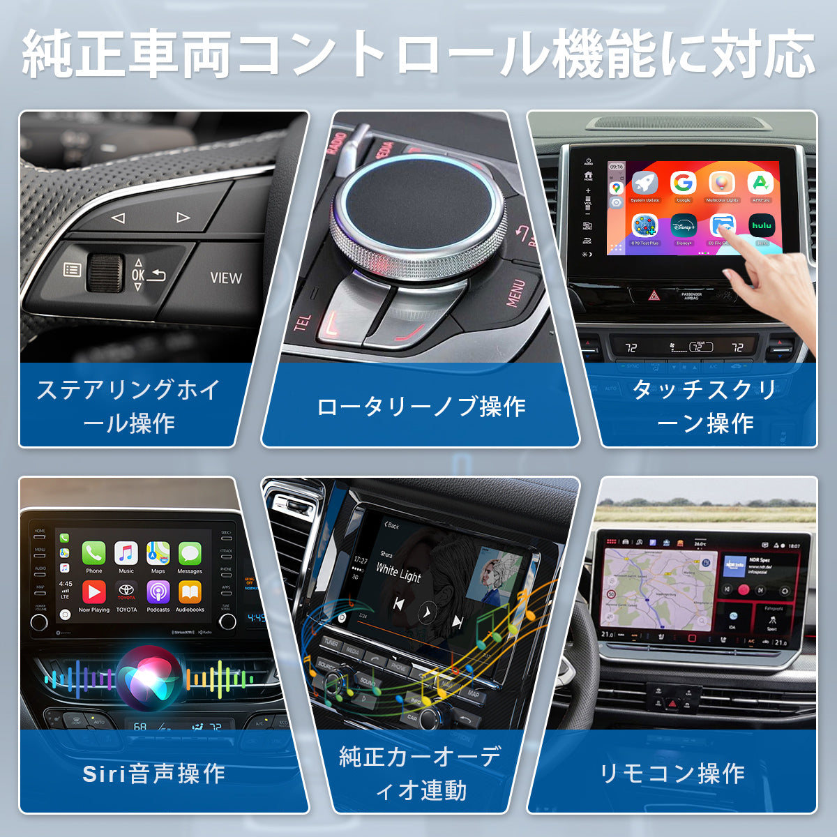 Linkifun™ GT8D Android 15 スマートAIボックス｜ワイヤレスCarPlay