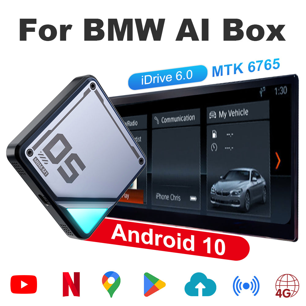 Linkifun™ L8 Carplay Android AI Box for BMW  - Customizable System ID6/ID7/ID8/ID8.5/ID9