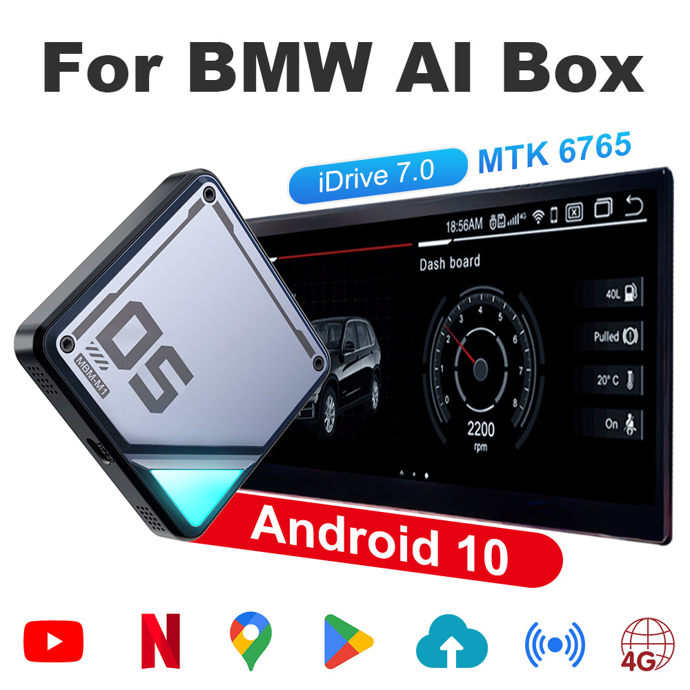 Linkifun™ L8 Carplay Android AI Box for BMW  - Customizable System ID6/ID7/ID8/ID8.5/ID9