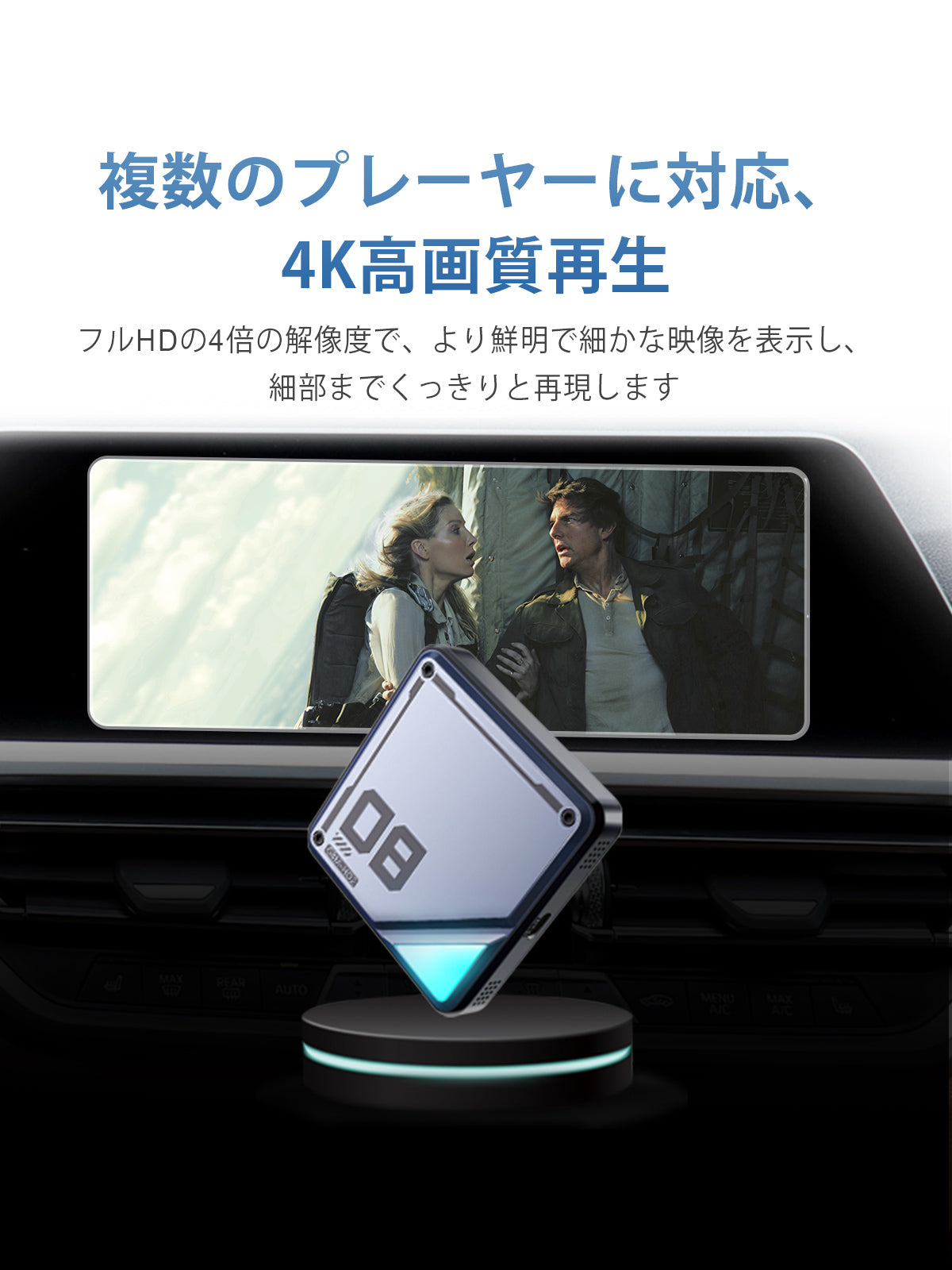 Linkifun™ L8 CarPlay Android 13 AI ボックス for BMW｜ID6・ID7・ID8