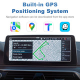 Built-in GPS navigation of the Linkifun L8 CarPlay Android AI Box with GPS, GLONASS, and BeiDou support for accurate real-time navigation.