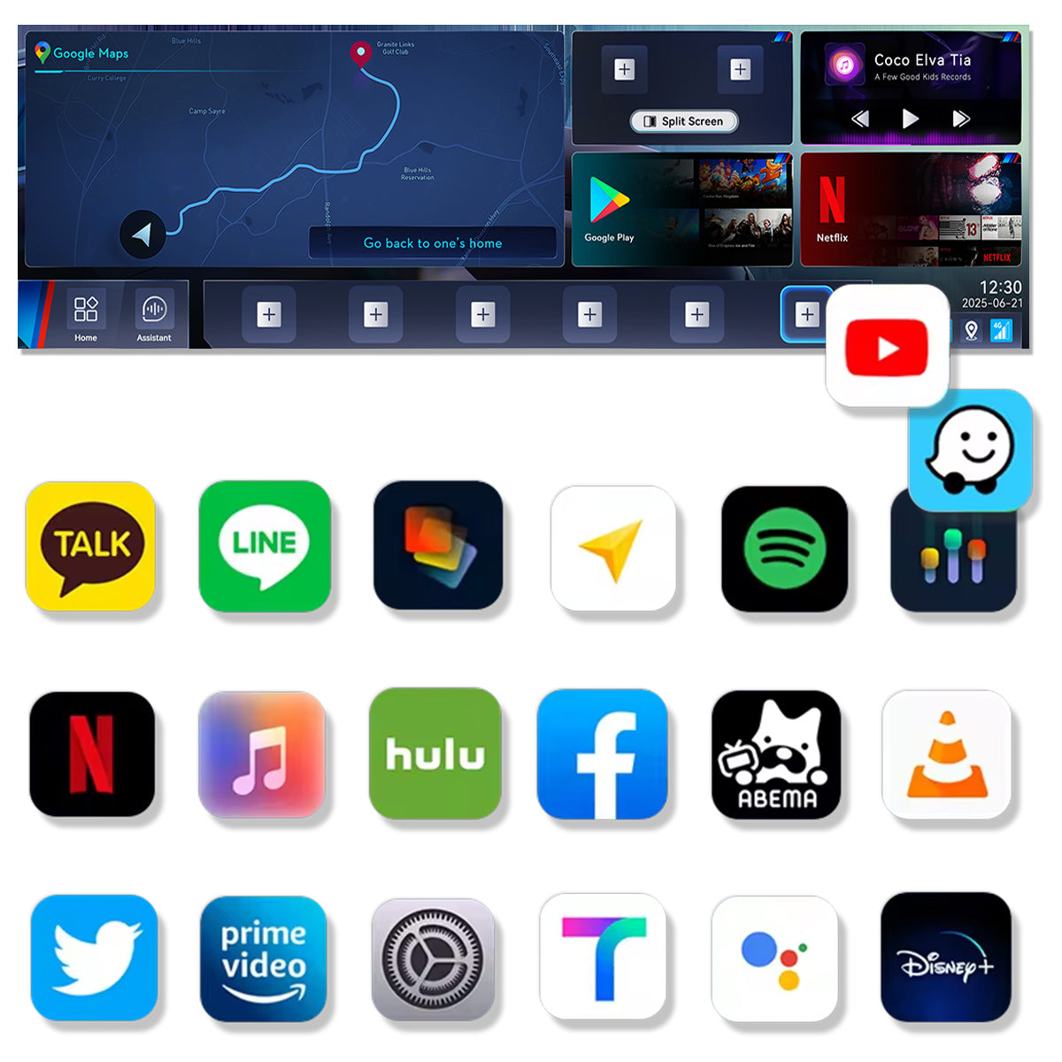 aiページ Linkifun™ L8 CarPlay Android 13 AI ボックス for BMW / MINI｜ID6
