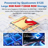 High-performance Qualcomm processor and large memory of the Linkifun L8 CarPlay Android AI Box, enabling smooth app launching, multitasking, and stable long-term operation.