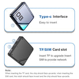 SIM and TF card expansion feature of the Linkifun L8 CarPlay Android AI Box, supporting up to 256GB storage and independent internet or calling capabilities.