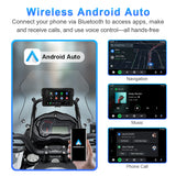 Linkifun™ M11A 5" Motorcycle Navigation Screen with Wireless CarPlay & Android Auto, IP67 Waterproof, Single Bluetooth, Optional TPMS