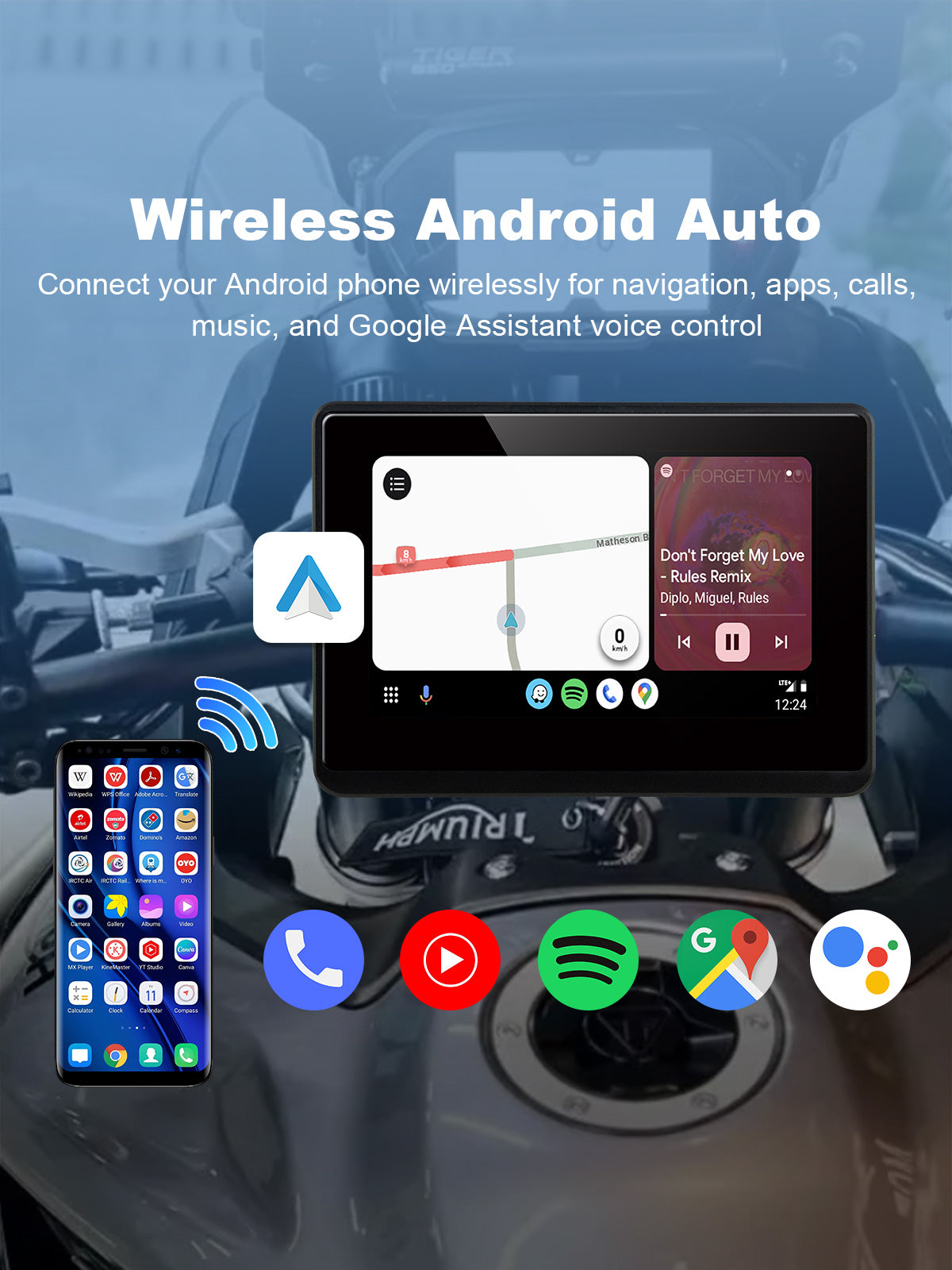 Linkifun-MT1-Motorcycle-Navigation-Screen-Wireless-Apple-CarPlay-iPhone