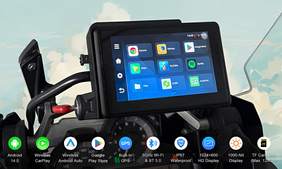 Linkifun™: CarPlay AI Boxes & Motorcycle Smart Displays