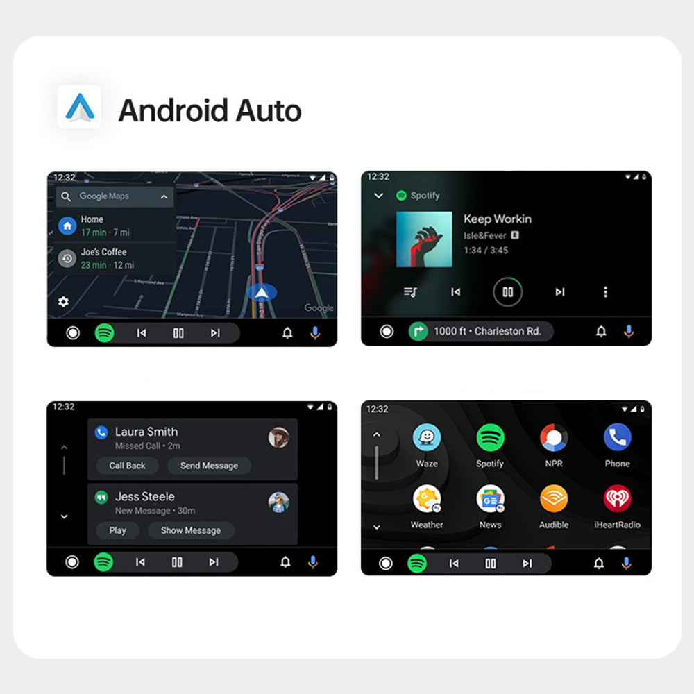 Linkifun™ S3 Wireless Adapter for Seamless Conversion of Wired Carplay & Android Auto to Wireless