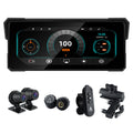 Linkifun™ MT81 8.1" Motorcycle CarPlay Navigation Screen with Wireless Android Auto, Screen Mirroring, Optional TPMS & DVR