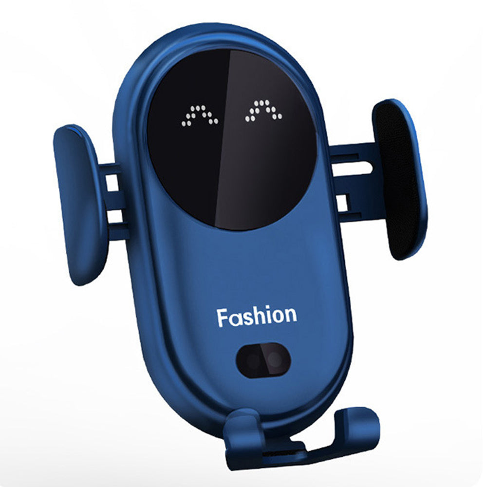 Smart Automatic Infrared Sensing Wireless Fast Charging Car Mount for Smartphones
