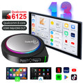 Linkifun™ GT6 Pro Android 13 Smart AI Box Wireless CarPlay/Android Auto Adapter with HDMI and Ambient Lighting