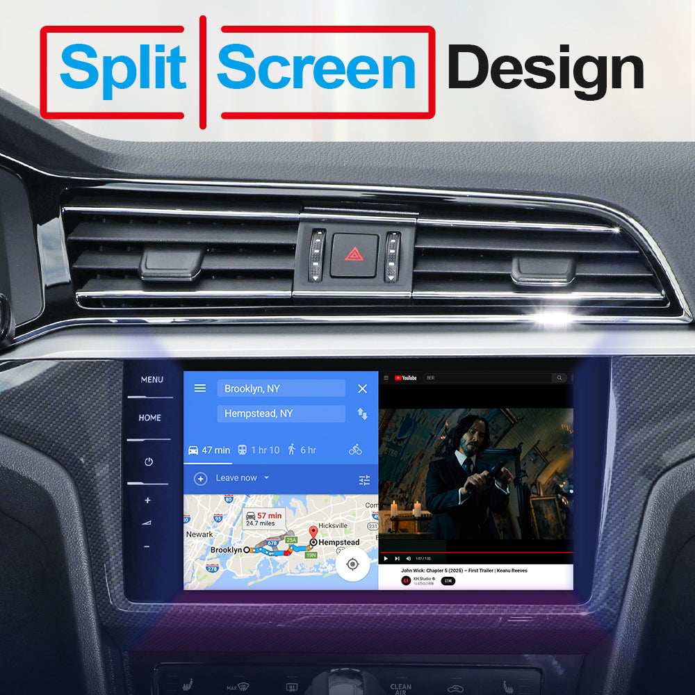 Linkifun GT6 Android 13 Smart AI Box Wireless Carplay/ Android Auto Adapter with HDMI