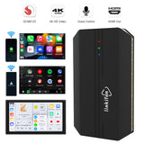 Linkifun GT6 Android 13 Smart AI Box Wireless Carplay/ Android Auto Adapter with HDMI