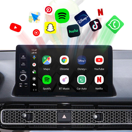 Linkifun Z4 Android 10 Smart AI Box Wireless Carplay/ Android Auto Adapter with HDMI