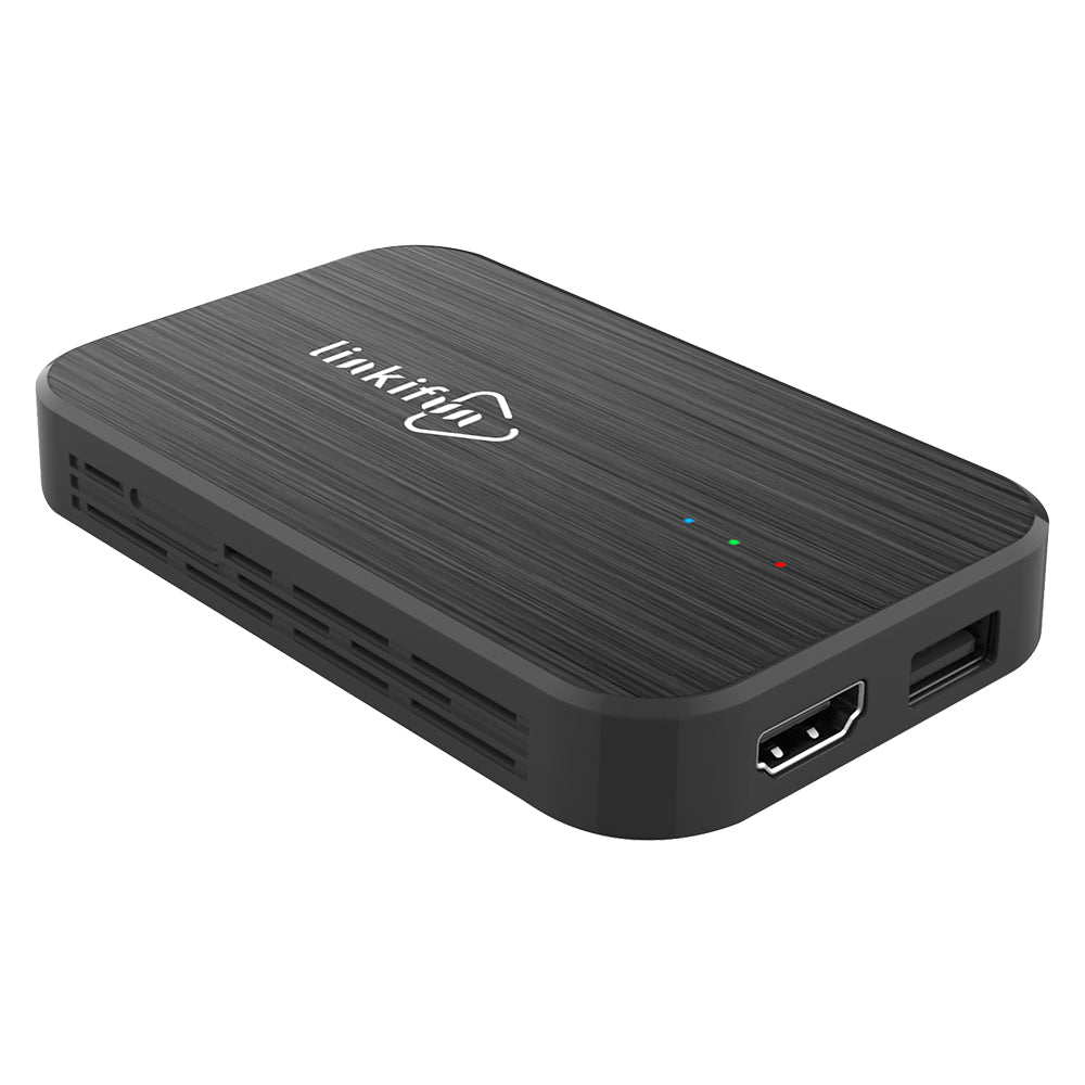 Linkifun™ Z4 Android 10 Smart AI Box Wireless Carplay/ Android Auto Adapter with HDMI