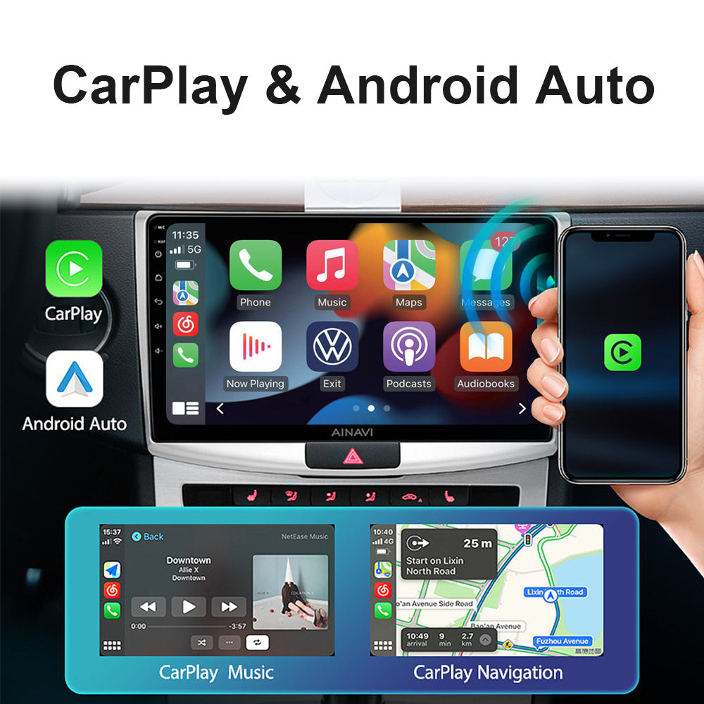 Wireless Carplay Android Auto Interface Box for Opel Insignia