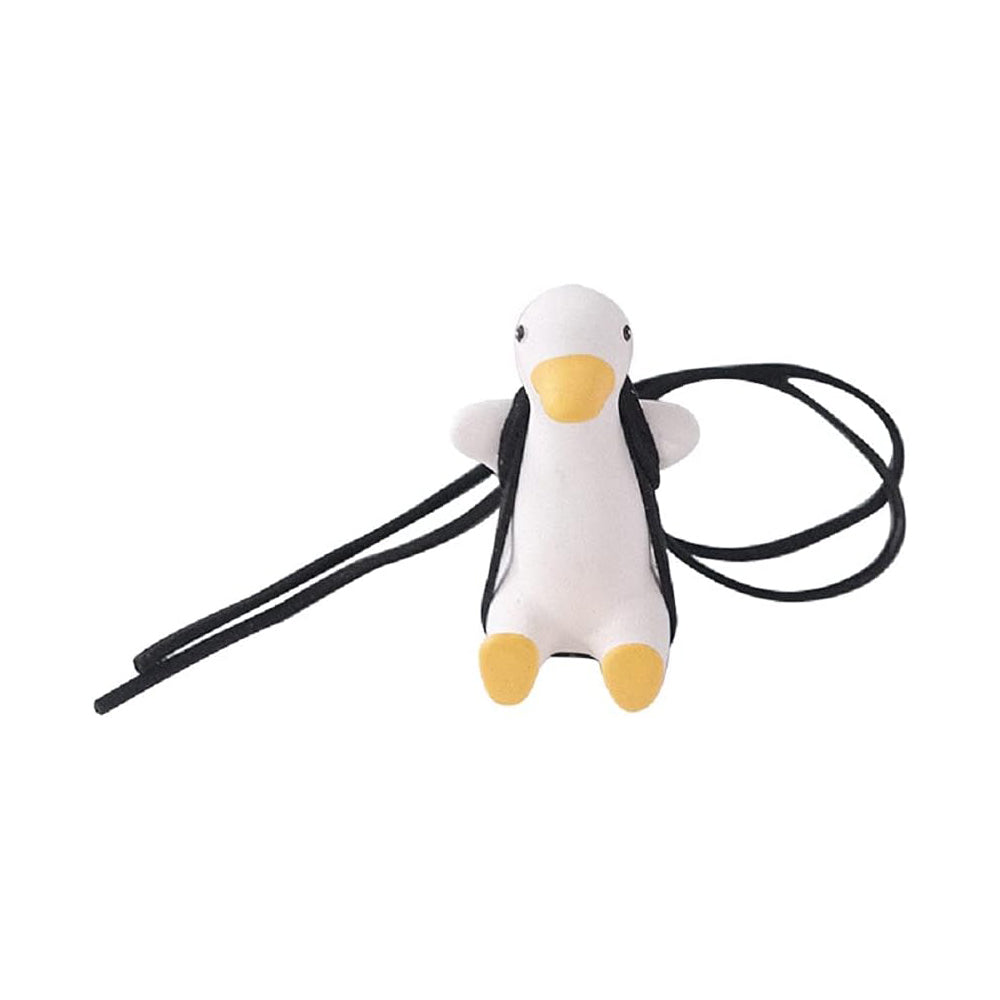 Linkifun™ Cute Swinging Duck 3D Ornaments - Car Mirror Hanging Accessories for Fun Interior Rearview Mirror Decoration (Duck)